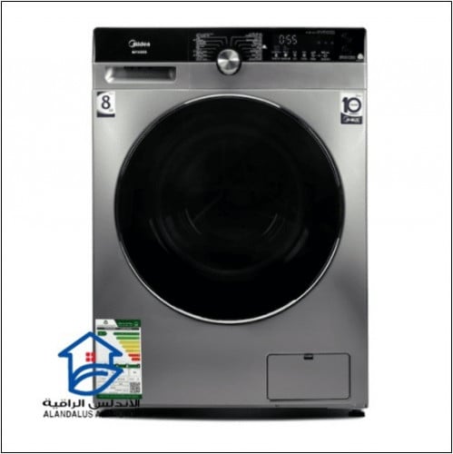 غسالة ملابس ميديا 9 كيلو ستيل