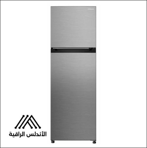 ثلاجة هيتاشي بابين إنفرتر 9.2 قدم فضي