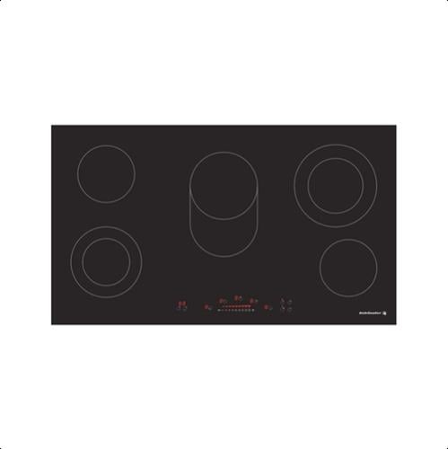 سطح كلفينيتور كهربائي بلت ان 90 سم سيراميك 5 عيون...