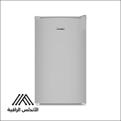 ثلاجة مكتبية KMC باب واحد 3.2 قدم – سيلفر