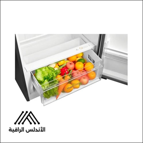 ثلاجة توشيبا بابين 14.5 قدم إنفرتر رمادي