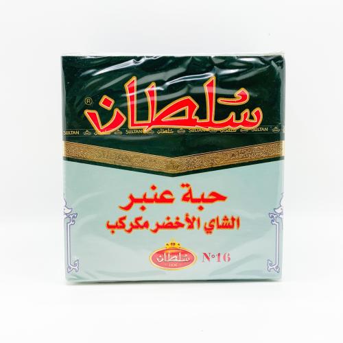 شاي مغربي سلطان حبة عنبر عبوة 200 جرام