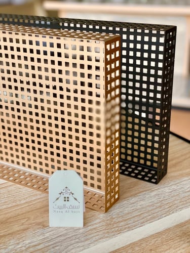 صينية مخرمة حديد