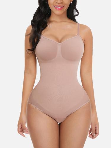 Flexible Breathe corset for tightening the upper part of light skin (beige color)