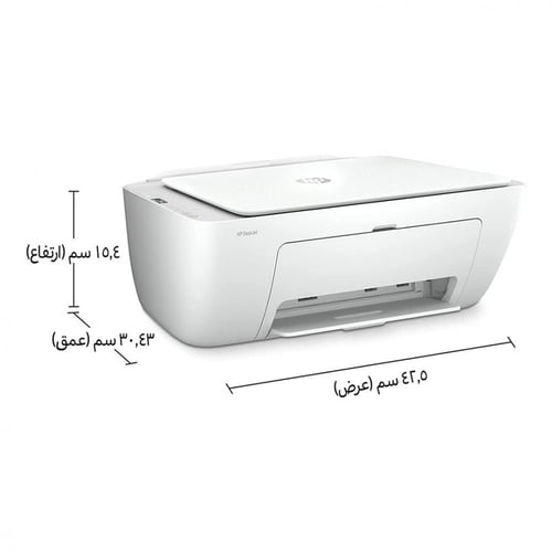 طابعة HP ديسك جيت الكل في واحد 2710 واي فاي ابيض