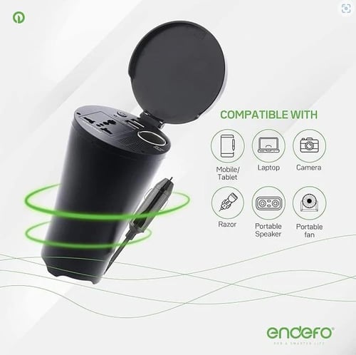 شاحن سفر السيارة Endefo 150W