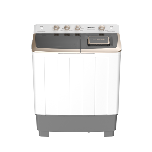 غسالة دانسات حوضين سعة 10 كيلو، أبيض