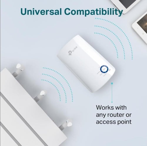 موزع شبكة و موسع نطاق واي فاي TP-Link TL-WA850RE ب...