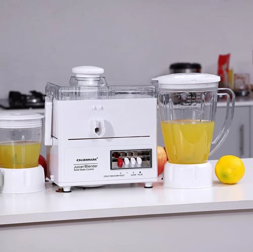 خلاط وعصارة 4 في 1 OLSEN MARK بقدرة 600 وات موديل...