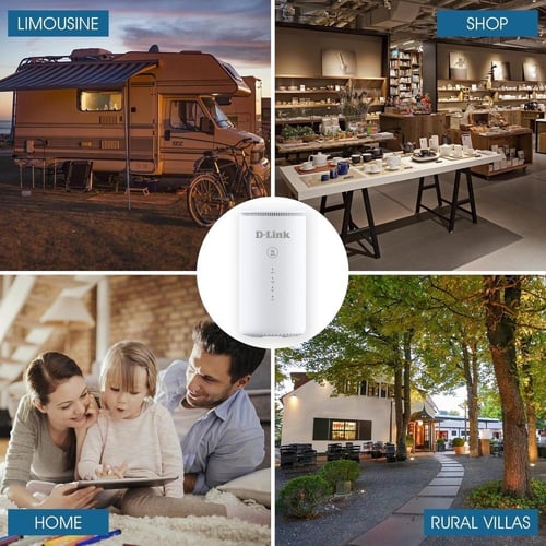 راوتر دي لينك DWR-2000U 5G CPE واي فاي 6 (AX1800)...