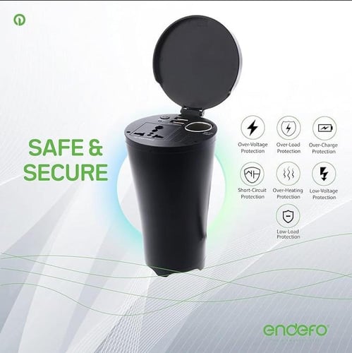 شاحن سفر السيارة Endefo 150W