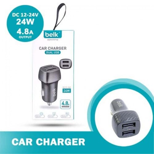 بيلك شاحن سيارة، منفذين، 24 واط