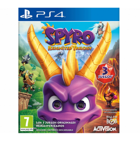 لعبة سبايرو PS4 Spyro Reignited Trilogy