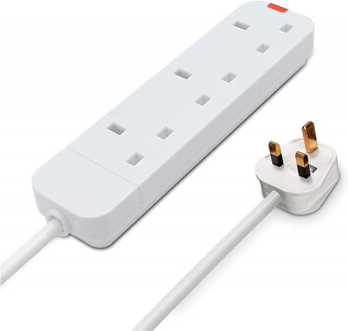 توصيلة كهرباء وطني 3 منافذ 5 متر