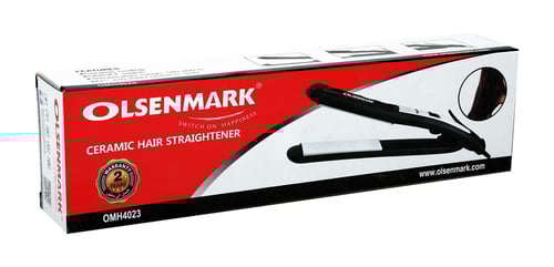 جهاز فرد الشعر من السيراميك OLSEN MARKأسود/ أبيض O...