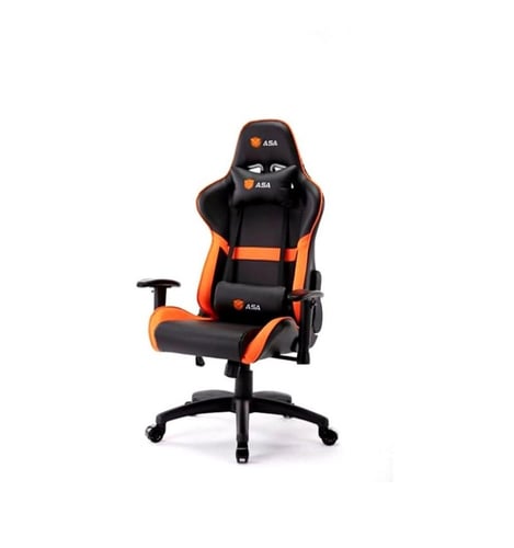 كرسي للألعاب برتقالي