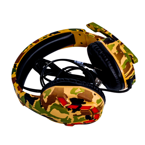 سماعة راس رايدر للالعاب بتقنية مطورة من مايكروديجي...