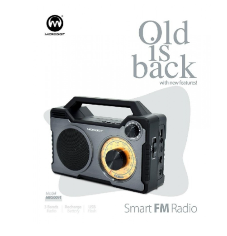 راديو ذكي متنقل مايكروديجيت MRS009T