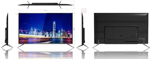 شاشة دانسات 65 بوصة سمارت تلفزيون ذكي اندرويد 14 ا...