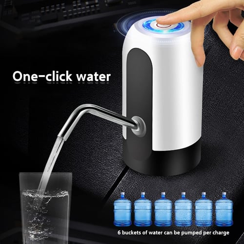 موزع مياه اوتوماتيك، مضخة زجاجة مياه بشحن USB،