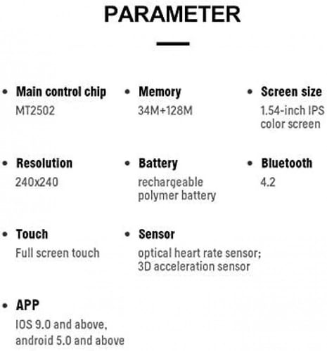 ساعة ذكية شبيهة ابل T500