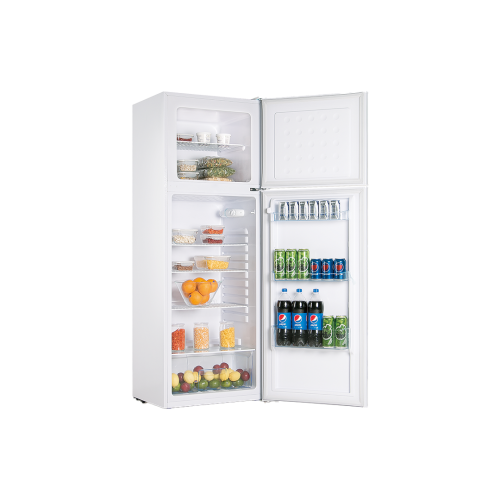 ثلاجة دانسات 10.2 قدم نظام تبريد ثلج اللون أبيض DA...