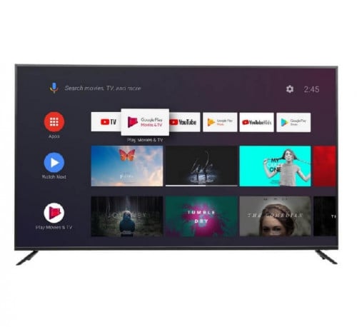 شاشة VISIO 75 بوصة سمارت اندرويد 4K بدون اطار