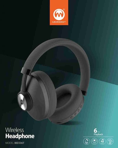 سماعة رأس لاسلكية - سماعة رأس ستريو MD 336 عالية ا...