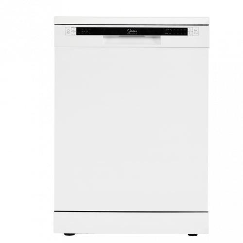 غسالة صحون ميديا 12 خانة تخزين، 7 برامج، ابيض WQP1...