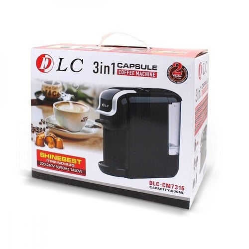 ماكينة كبسولات قهوة 3 في 1 DLC.7316