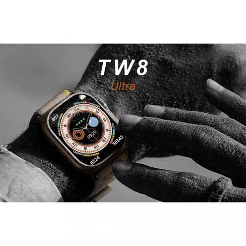 ساعة ذكية شبيه ابل TW18-Ultra اسود