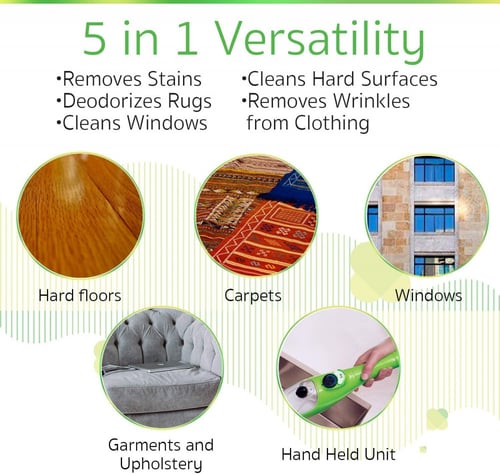 الممسحة البخارية 5 وظائف في جهاز واحد من DLC.MP85