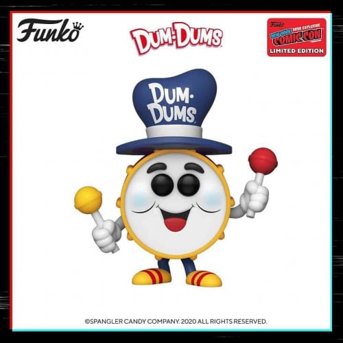 Funko Pop Dum-Dums Drum Man NYCC (2020 Fall Conven...