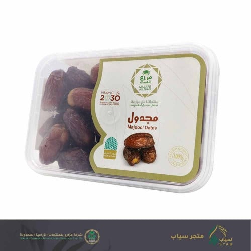 تمر مجدول فاخر وزن 500 جرام