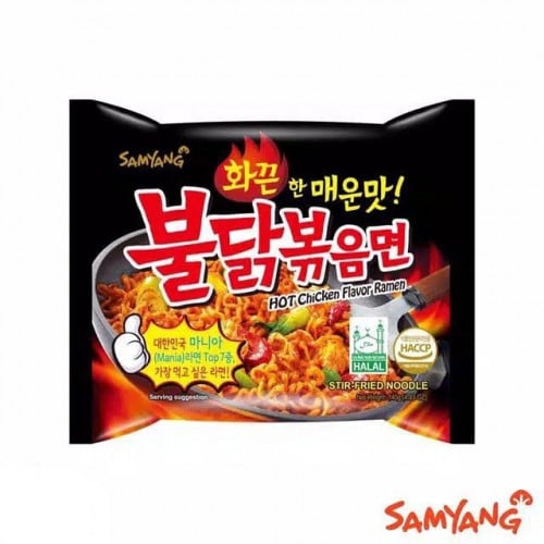 اندومي . مكرونة رامن التحدي حارة بنكهة الدجاج _ كو...