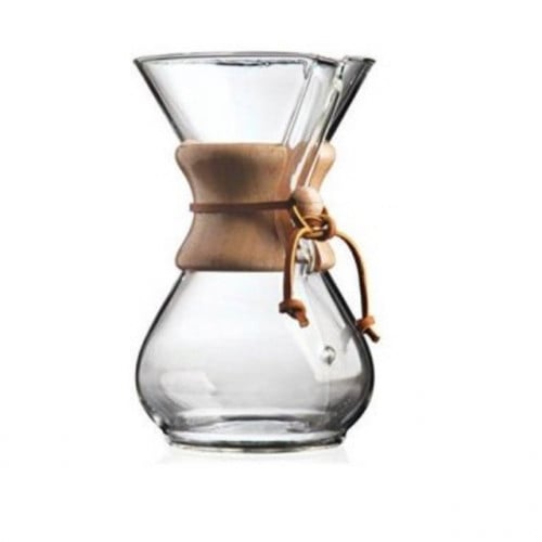 إناء 6 أكواب بمقبض خشبي | chemex 6-cups with handl...