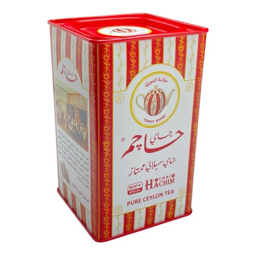 شاي حاجم اسود علبة معدنية BOP - خشن 250 جرام