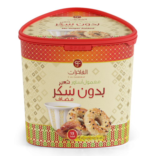 معمول أساور شعير بدون سكر