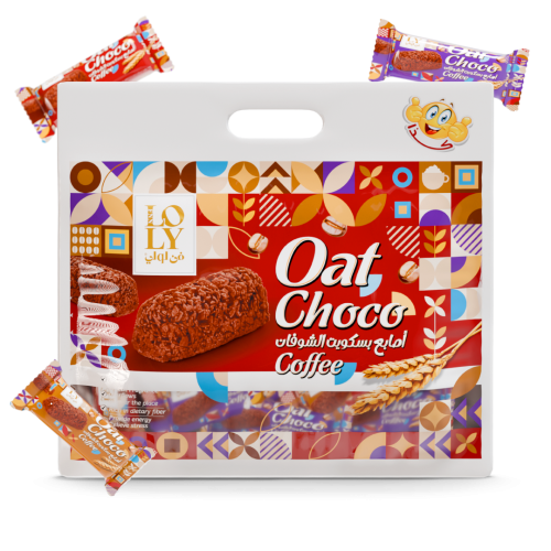 اصابع بسكويت شوفان لولي قهوة 200 جرام