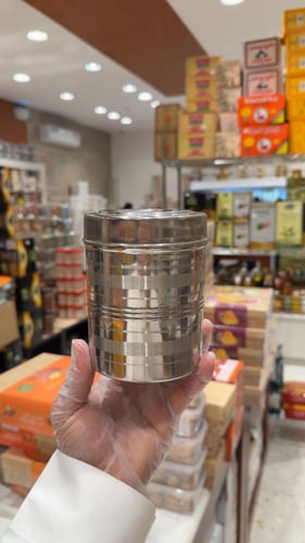 علبة حديد شيشي 1 كليو