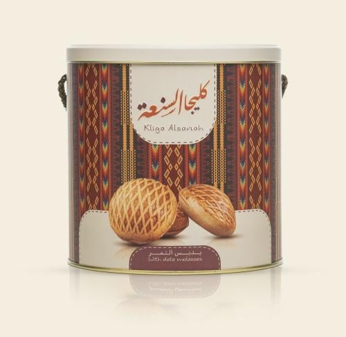 كليجا السنعة ( بالدبس ) اسطواني