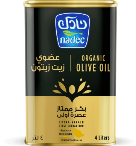 زيت زيتون نادك عضوي _ 4 لتر