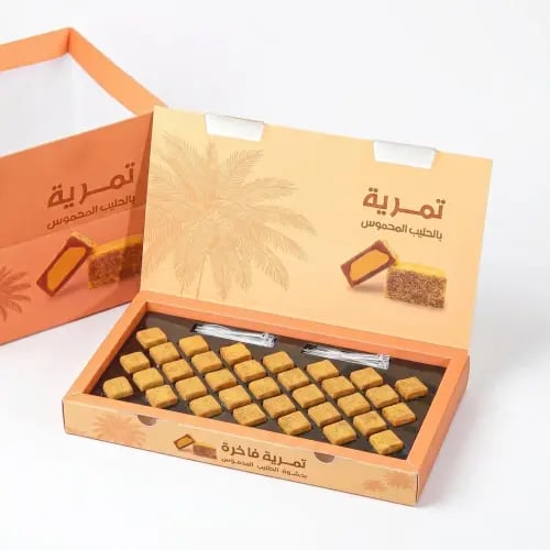 تمرية بالحليب المحموس