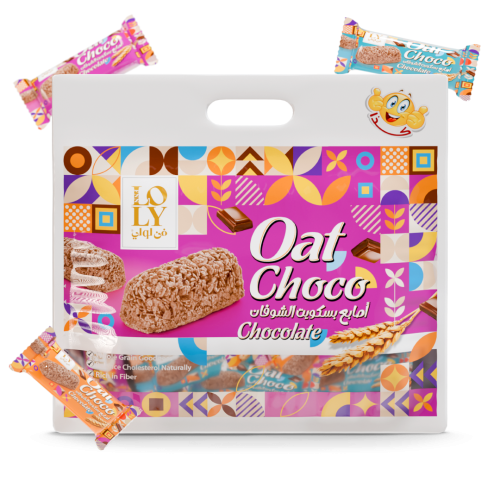 اصابع بسكويت شوفان لولي شوكولاتة 200 جرام