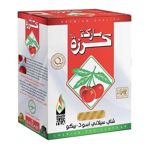 شاي كرزة اسود علبة كرتون - خشن 450 جرام