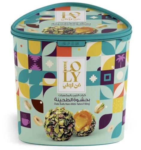 كرات التمر بالمكسرات