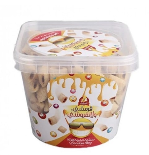 تقرمشي بحشوة الشكولاتة