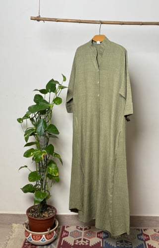 فستان زويا لينن | كاجول