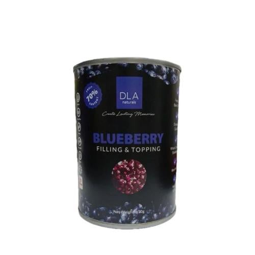 حشوة توت بري ازرق لافروتا 70% دلا 610 جم
