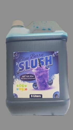 Slaash Corn World 5 liters blueberry flavor